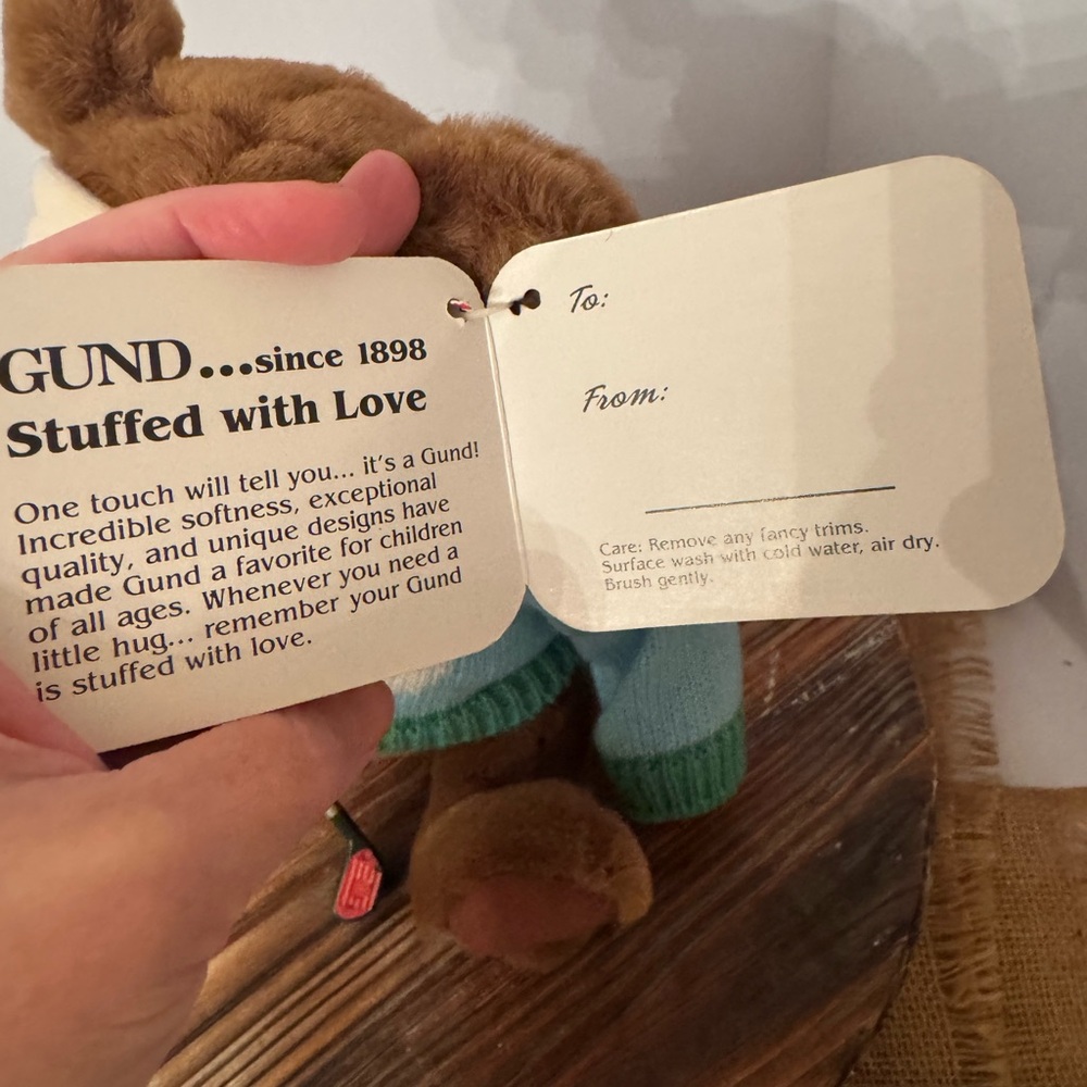 GUND plush Teddy Bear Golfer NWT new complete golf club golfing teddy - Picture 10 of 14